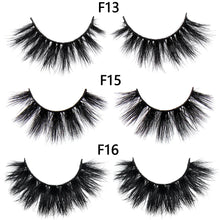 Load image into Gallery viewer, FOXESJI Mink Lashes Fluffy Dramatic Wispy False Fake Eyelashes Cross Lash Extension Natural Soft 3D Mink Lashes Eyelashes Makeup
