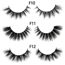 Load image into Gallery viewer, FOXESJI Mink Lashes Fluffy Dramatic Wispy False Fake Eyelashes Cross Lash Extension Natural Soft 3D Mink Lashes Eyelashes Makeup
