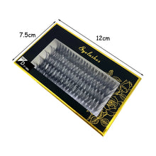 Load image into Gallery viewer, 60D/80D Mink Eyelashes 100/280 Bundles Natural Eyelash extension 3D Russia Volume Individual Eyelash Cluster Makeup Tools Lashes
