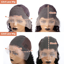 Load image into Gallery viewer, 250 Density 13x4 13x6 HD Transparent Bone Straight 30 40 Inches Lace Front Human Hair Wigs Brazilian Frontal Wigs
